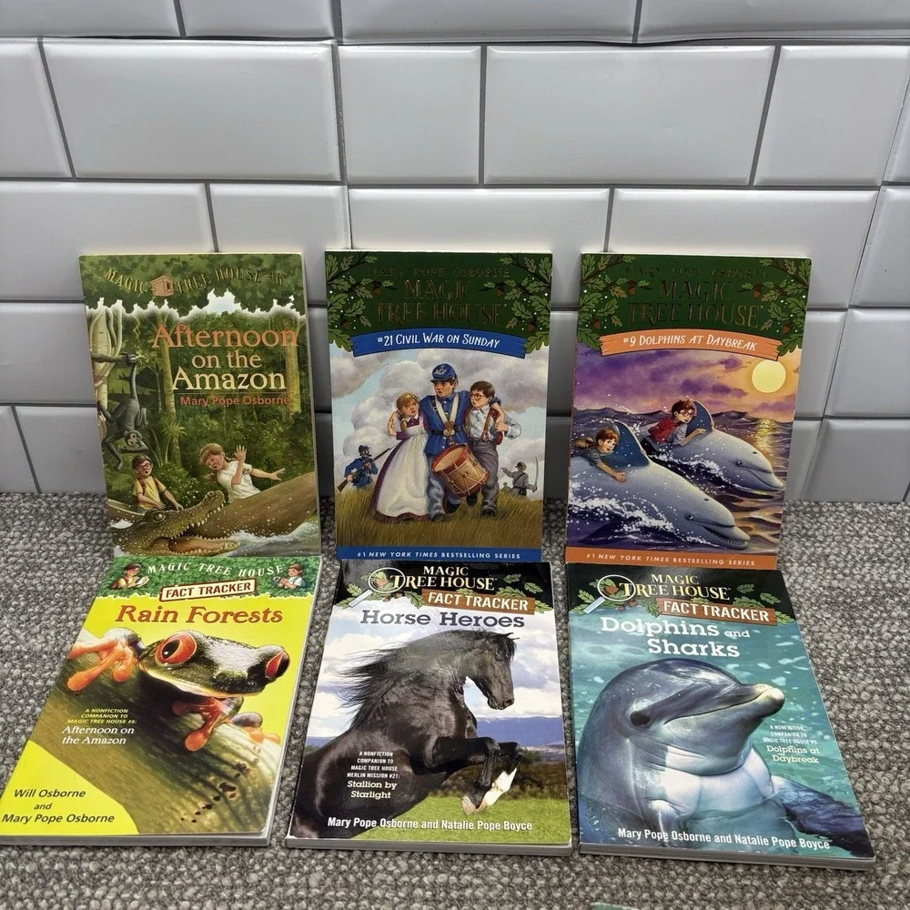 Magic‎ Treehouse Set Of 32 Books Assorted Titles EUC Mary Pope Osborne
